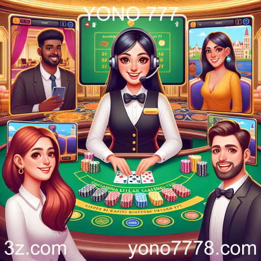 Experimente a Emoção dos Jogos 'Ao Vivo' no YONO 777